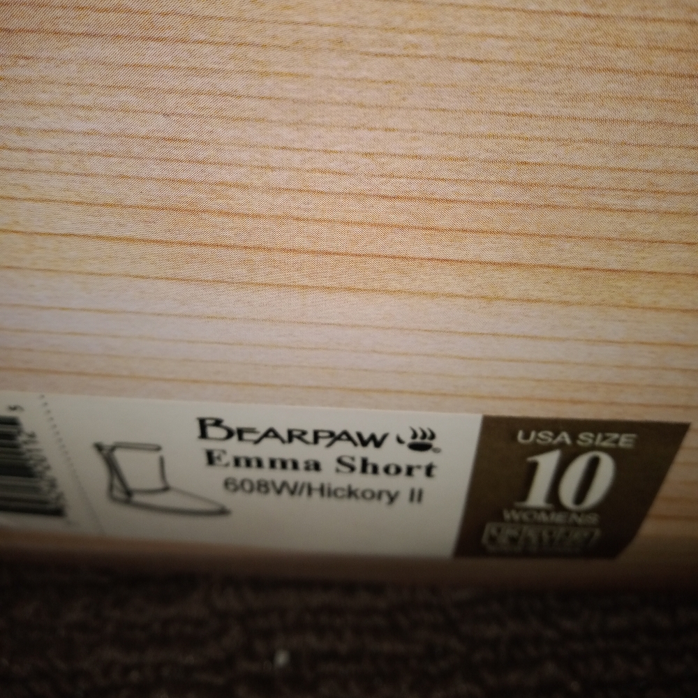 Bearpaw size 10 color Hickory II